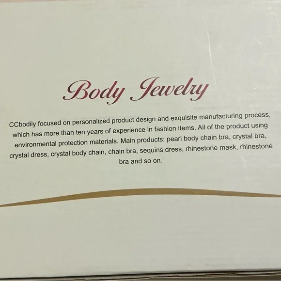 Pearl Body Chain Hand-woven Pearl Shawl Fashion  Body Jewelry By Bodily - Picture 12 of 15